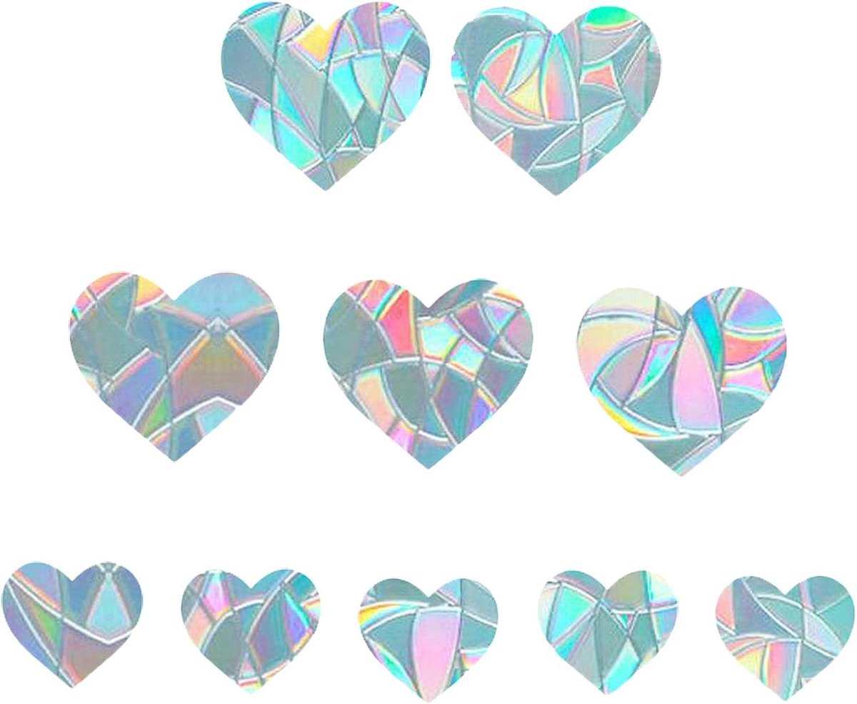 Raamstickers Regenboog - Glasdecoratie Statisch - Raam Decoratie - Statische Klamt - Niet gespecificeerd - Gekleurd
