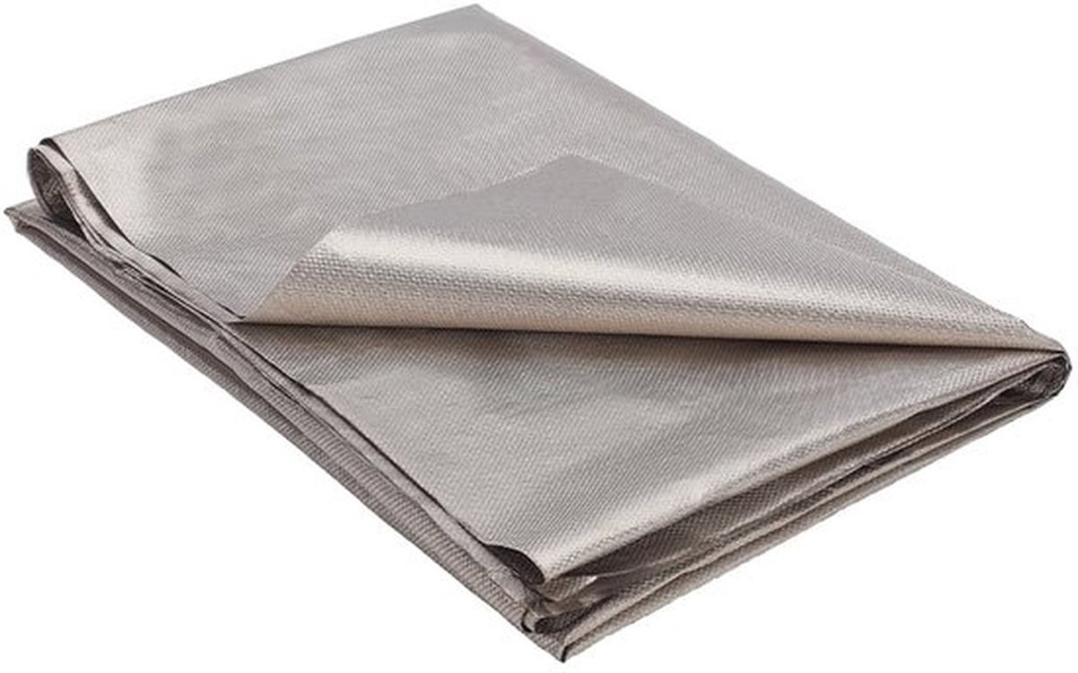 Faraday Grey Fiber Pure Copper afschermingsstof voor EMF- en RFID-bescherming 1 x 1,5 m
