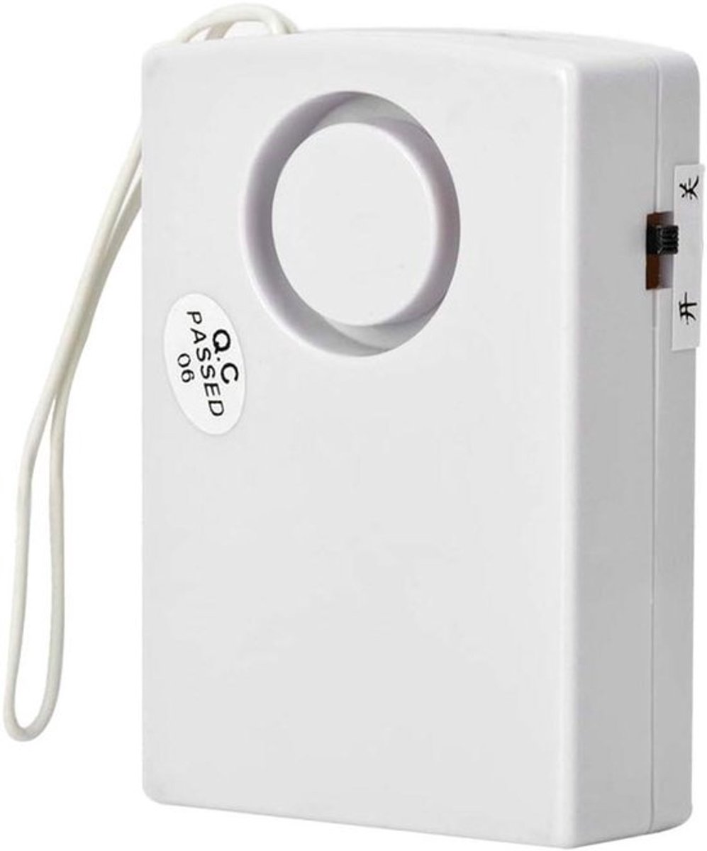 Draagbaar Deur Alarm - 120dB Persoonlijke Beveiliging Venster en Deur AlarmTouch Sensor Beveiliging Alarm Thuis Reizen Deur Raam Inbreker Alert