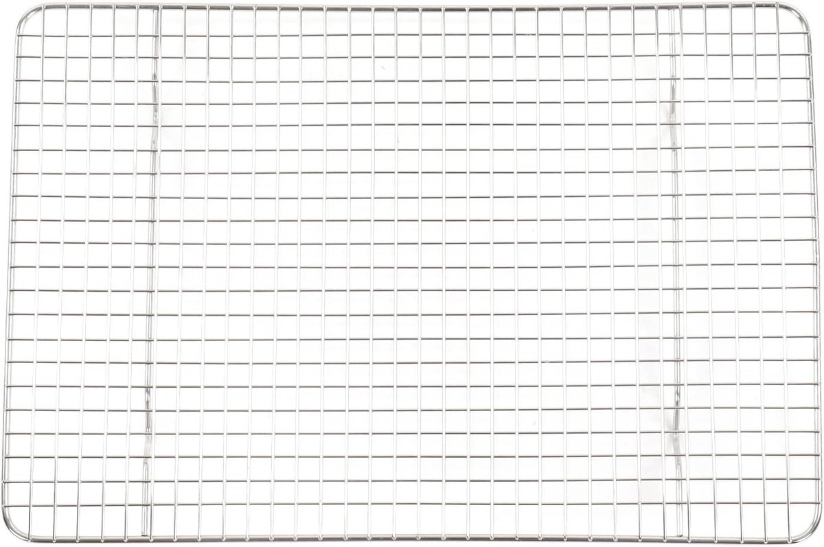 Dressed Cooling Rack van 304 RVS voor Bakkerij - Stevige Griddle voor Brood, Taart en Koekjes