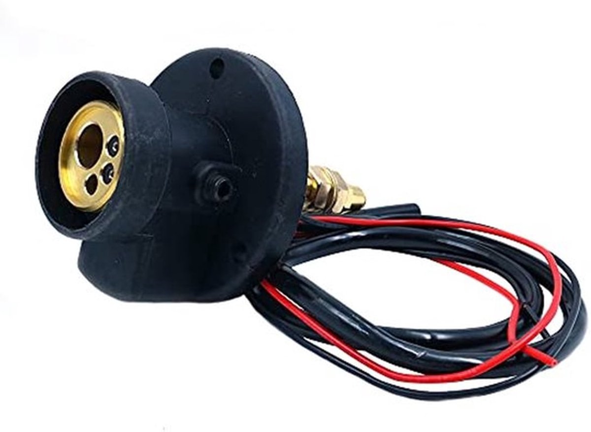 Lasmachine laspaneeladapter van koper en kunststof voor CO2 MIG lassen met draadmaat 0,8-1,2 mm voor nauwkeurig en betrouwbaar lassen