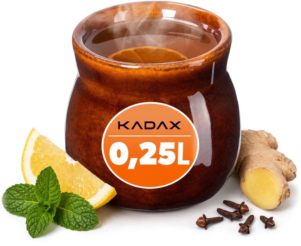 KADAX Mok voor Glühwein 250ml Steengoed Steengoed voor Glühwein