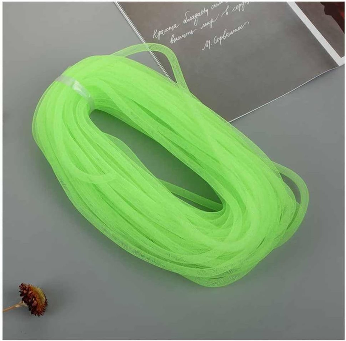 Set van 3 Elastische Mesh Slangen van 25 m, Flexibele Net Slang voor Creatieve Projecten, DIY Sieraden en Accessoires voor Armbanden, Kettingen en Kransen