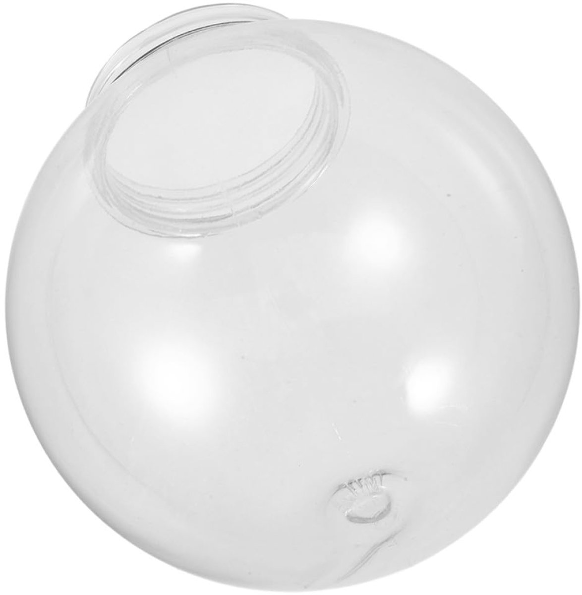 Omgoods- Lampenkap Transparant Acryl - Vervangende Lampenkap - Buitenverlichting - Bolvorm - 15 cm Diameter - Tijdloos Ontwerp - Lampenbol