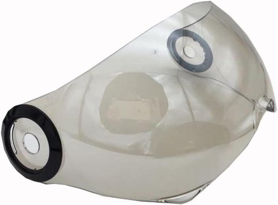 Motorhelm Vizier - Helm Vizier - Bescherming Tegen Weer - Anti-UV Anti-fog - Standaard Maat - Licht Zilver