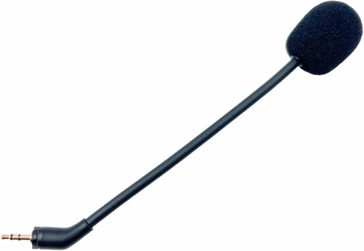 Vervangingsmicrofoon voor Gaming Headsets - Geluidsisolatie, 2.5mm Jack, Compatibel met Verschillende Merken
