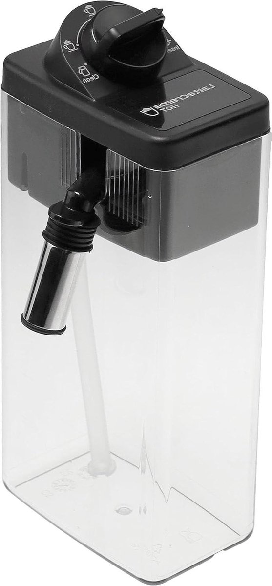 Melkreservoir - Reserveonderdeel Koffiemachine - Koffie Maken - Compatibel met DeLonghi - 485 Gram - Transparant