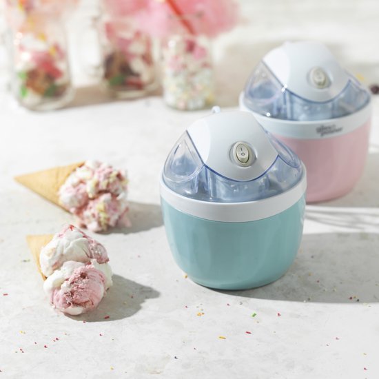 Giles & Posner Sorbet- en IJsmachine - 500 ml - 9,5 W - Blauw van Merkloos — afbeelding 3