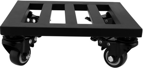 Omgoods - Vierkante Plantroller met Wielen van 23 x 23 cm
