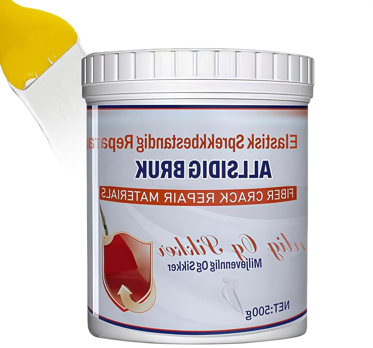 Muurreparatiepasta - Plamuur Gaten Vuller - Muren Repareren - Anti-scheur Elasticiteit - 500 g - Wit