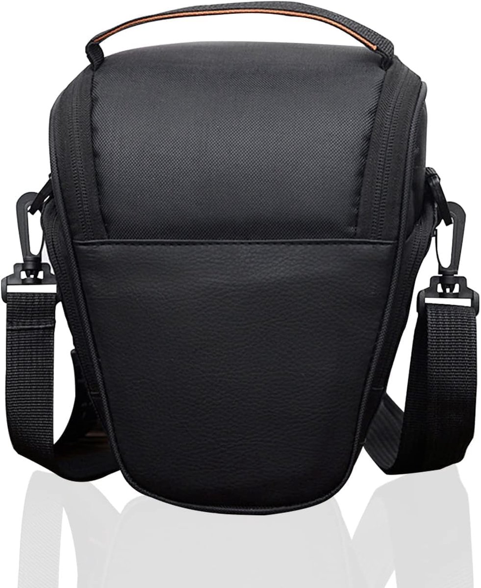Spiegelreflex Fototas SLR Systeemcamera Kleine Tas Draagbare Reizen Schoudertas voor Alle DSLR Camera's Zwart DSLR Camera Tas