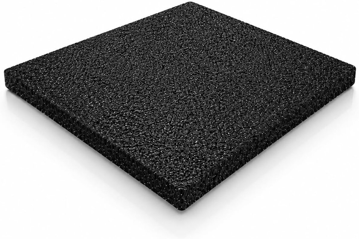 Anti-vibratiemat voor onder het apparaat Antislip rubberen mat Gemakkelijk op maat te knippen Antislip rubberen matten - 60 x 60 cm (60х60х1) cm.