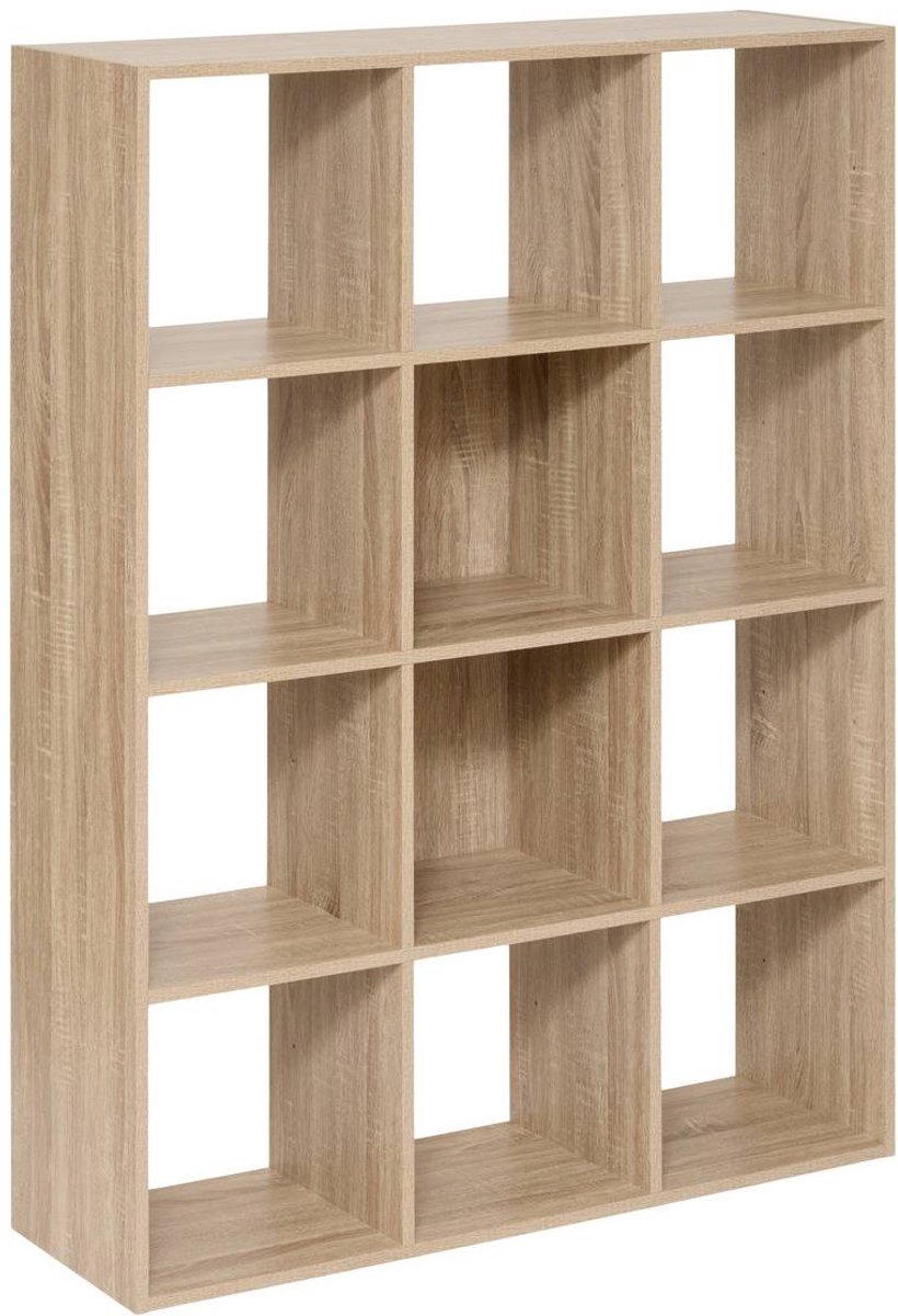 Houten plank met 12 vakken MIX'N MODUL