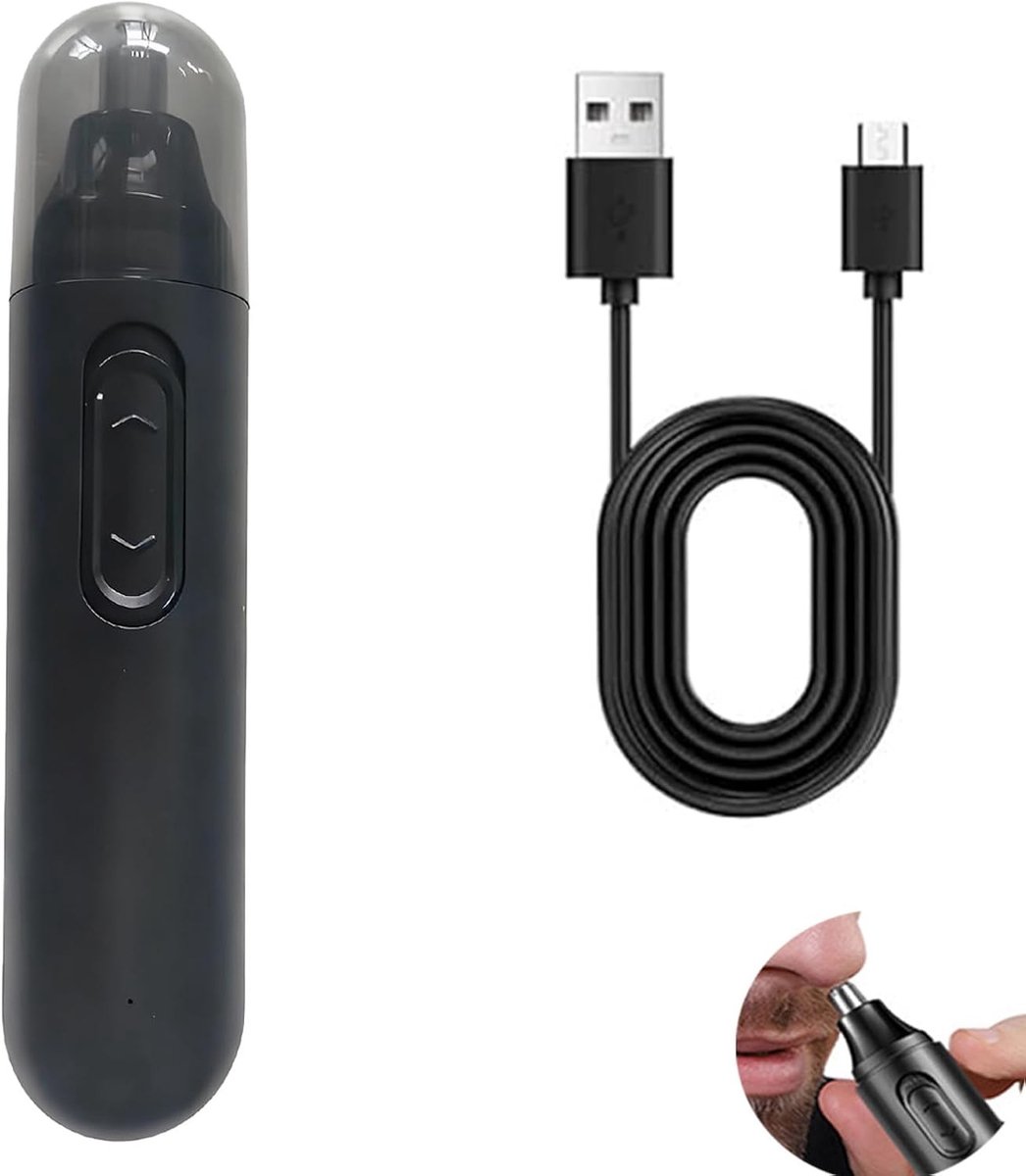 Neushaartrimmer - USB-Oplaadbaar - 3-in-1 Trimmer - Waterdicht - Voor Gezichtsverzorging