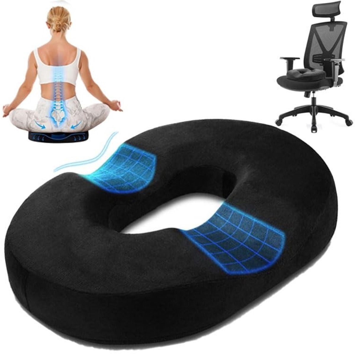 Omgoods - Donut Kussen voor Coccyx Ondersteuning
