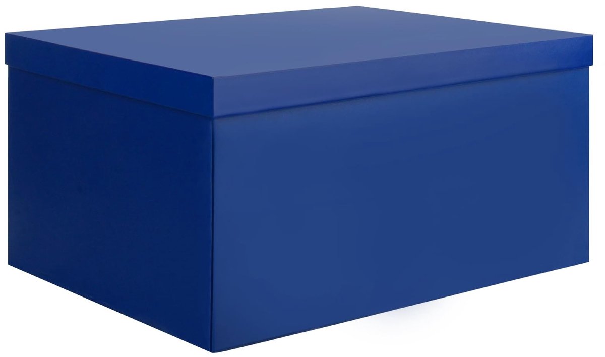 Omgoods - Grote Opbergdoos met Deksel 38 x 28 x 19 cm