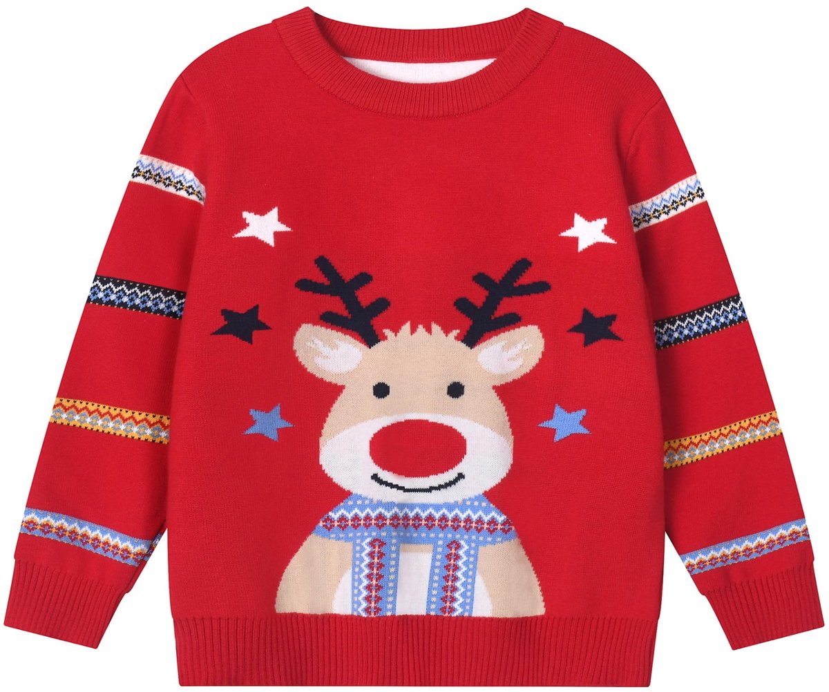 Omgoods - Kindersweater voor Kerst met Lange Mouwen