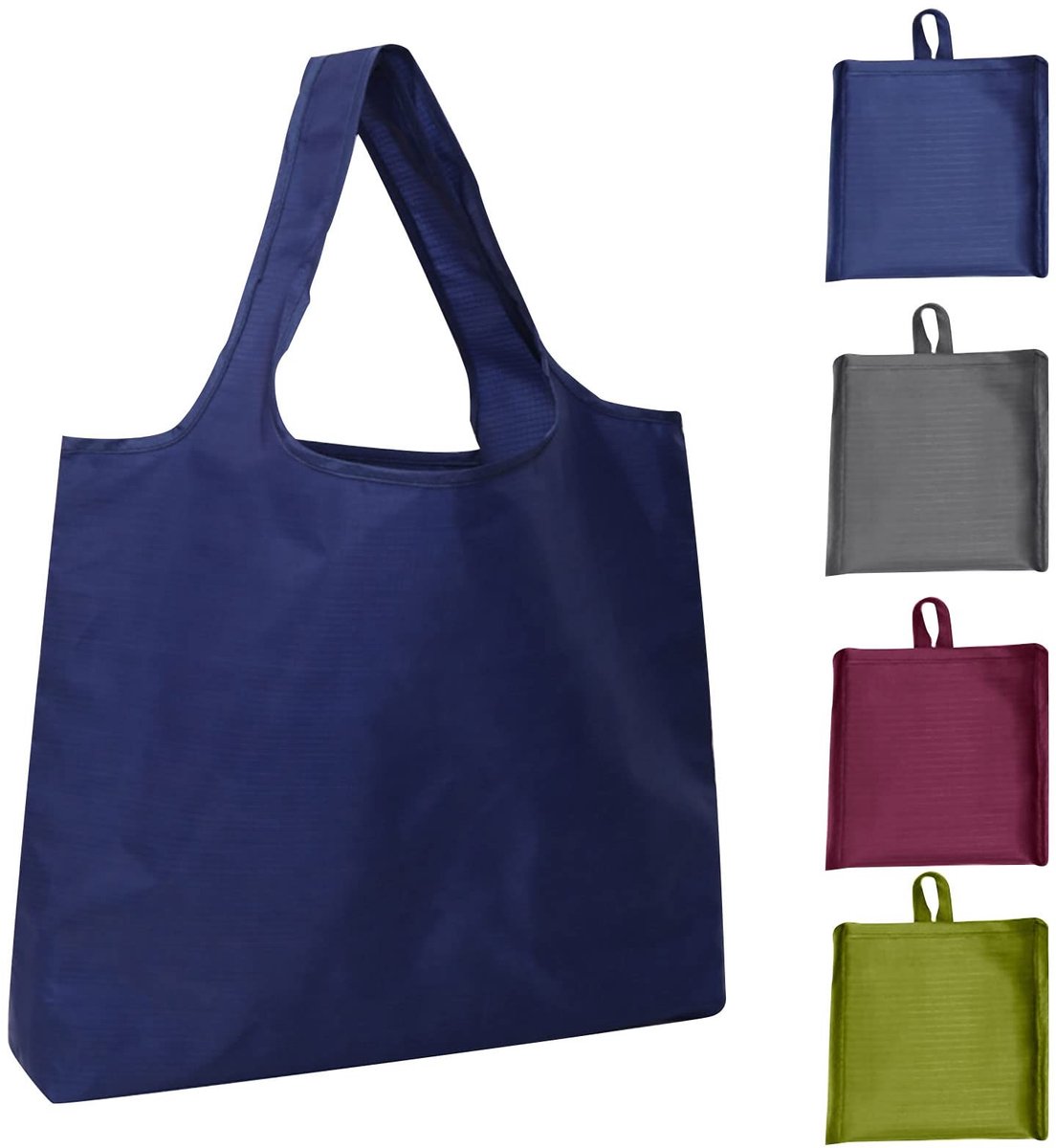 Omgoods - Set van 4 Grote Vouwbare Winkelmanden