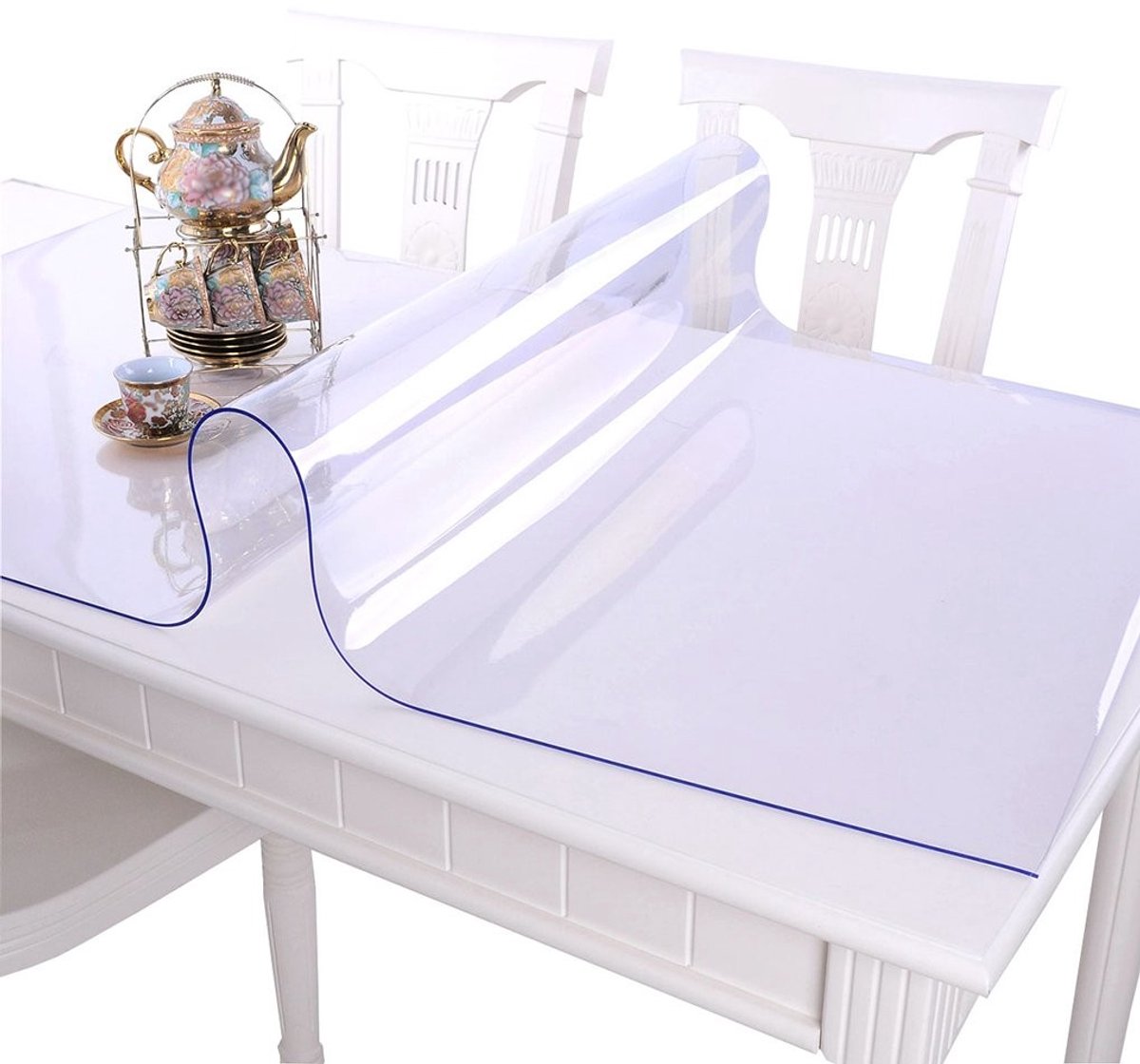 Omgoods - Transparante PVC Tafelbescherming 2mm 90x160cm
