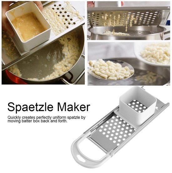 Omgoods - RVS Spaetzle Maker voor het Maken van Verse Pasta — afbeelding 5