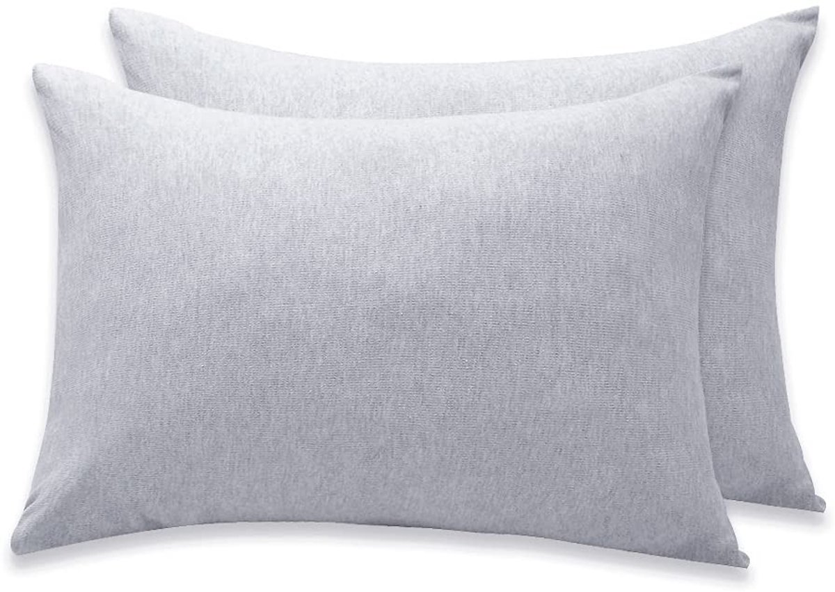 Omgoods - Set van 2 Organische Katoenen Kussenhoezen voor Baby 40x60 cm