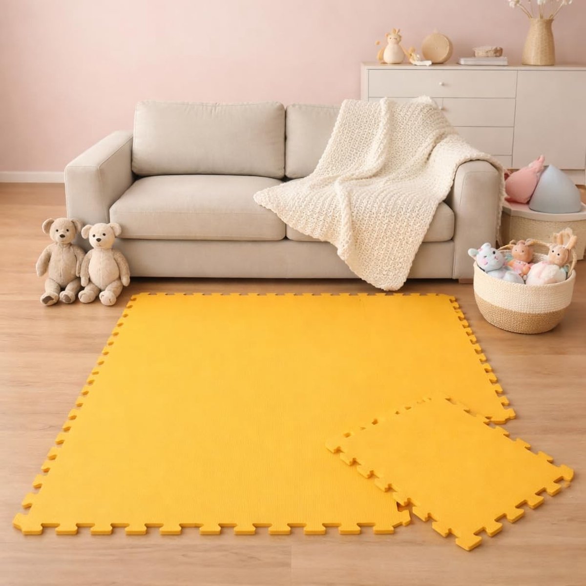 Omgoods - 9-Piece Baby Speelmat van EVA Schuim met Antislip Oppervlak