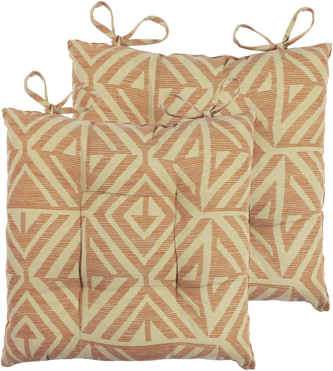 Omgoods - Tanza Zitkussen met Geometrisch Patroon 43 x 43 cm