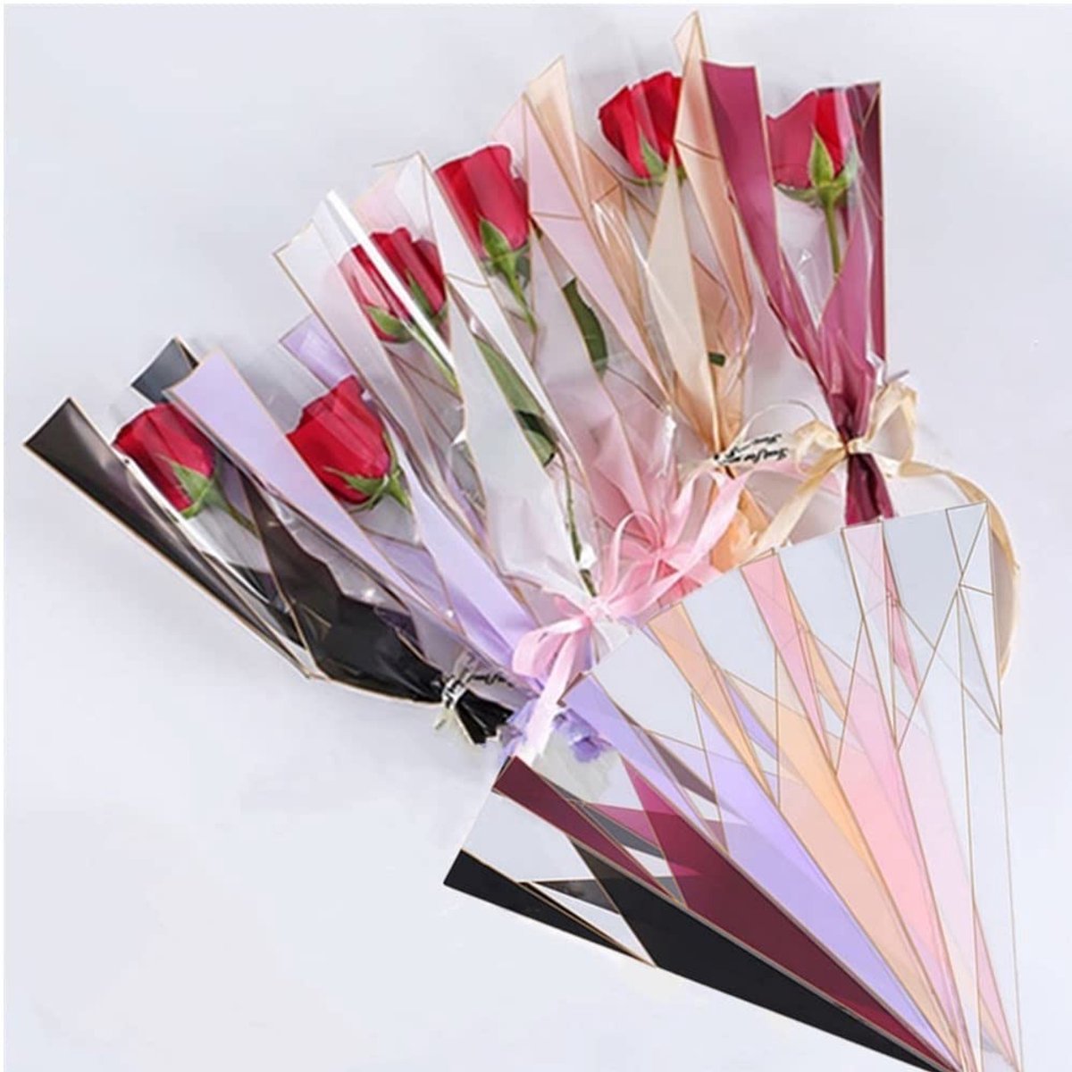 Omgoods - Waterdichte Bloemen Wikkelpapier voor Rozen