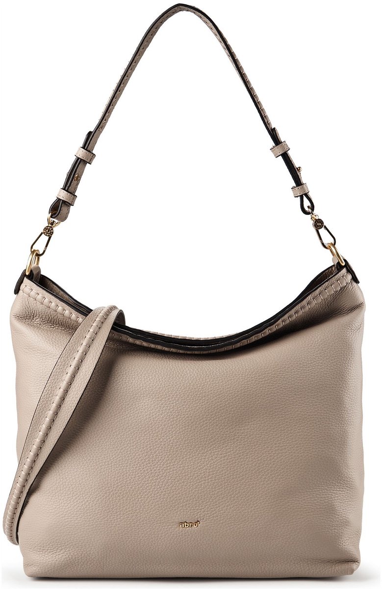 abro Signature Schoudertas Leder 36 cm - Dames - siena