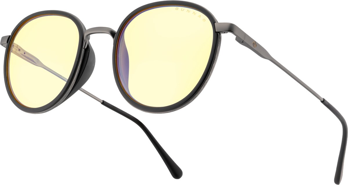 GUNNAR x Tomb Raider - Croft - Computerbril - Blauw Licht Bril - Gunnar Focus - 0.2 Sterkte - Amber - Metal Inro