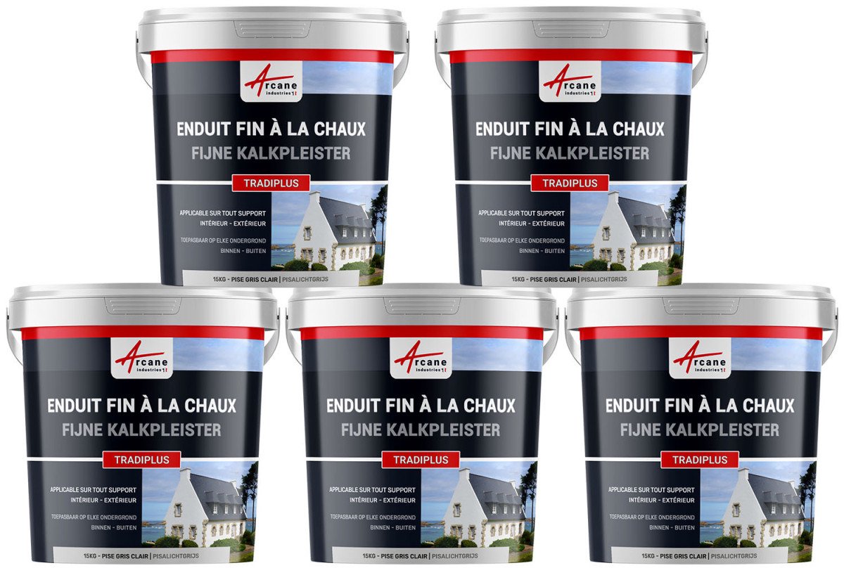 Fijne kalkpleister voor binnen- en buitendecoratie - TRADIPLUS
