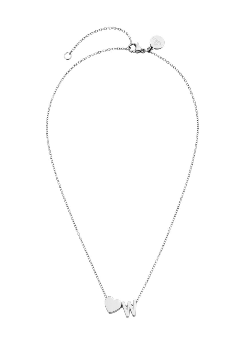 PURELEI Ketting Letter Heart W