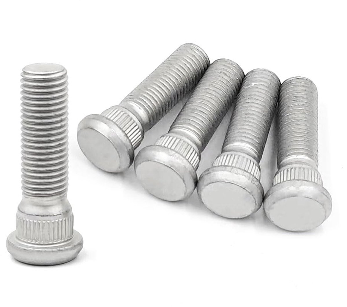 5Pcs M12x1.5 Wheel Bolts 48mm Long,Steel Wheel Bolts for Tyres,Car Accessories for Toyota,Chevrolet and Lexus - ShopVlot