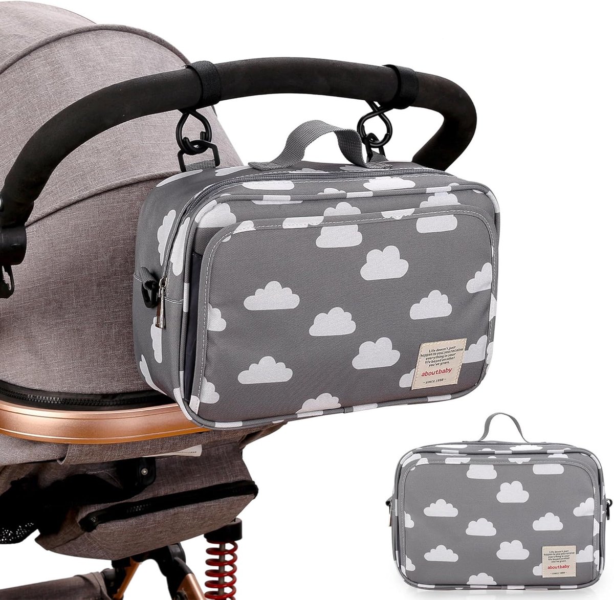 Kleine tas kinderwagen - multifunctionele organizer - zwangerschapsfunctie - ideaal voor ziekenhuisbezoek - SnelShoppen