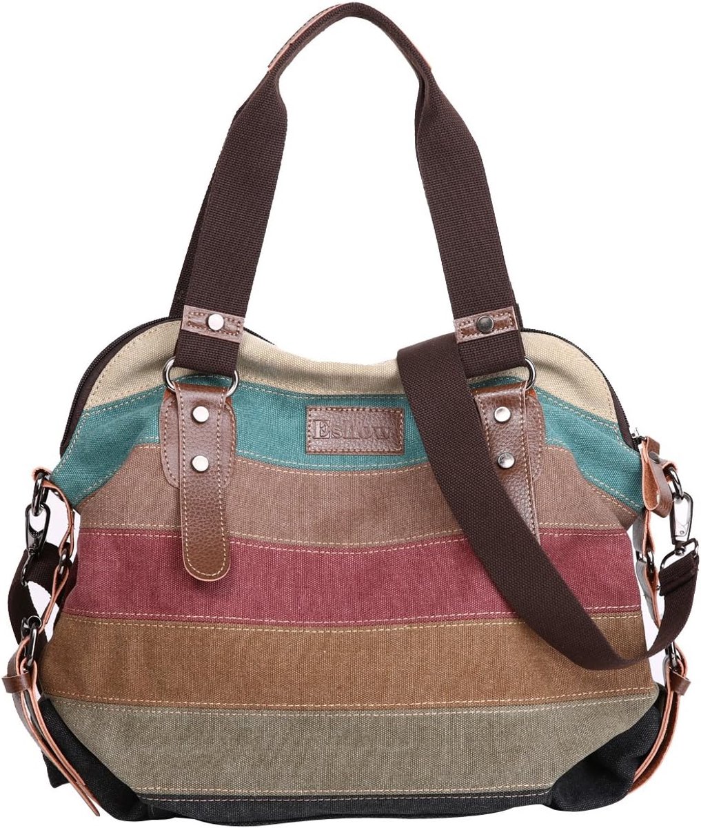 Tote handtas voor dames 14" laptop - canvas - multifunctioneel - ideaal voor shoppen - SnelShoppen