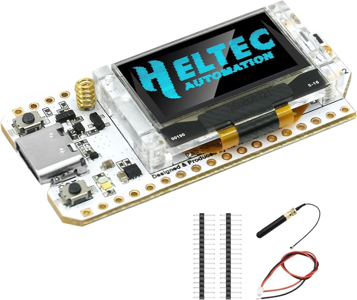 LoRa ontwikkelbord ESP32 - OLED display - Dual-core 240MHz - Ideaal voor IoT-projecten - ShopVlot