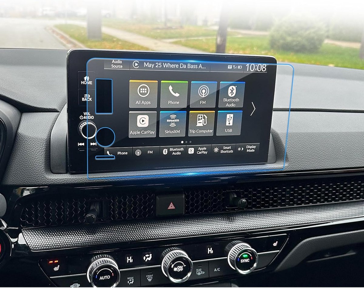】9 inch MIB 3 Infotainment System kogelvrij glas beschermfolie compatibel met Honda HR-V :HEV/Hybrid 2021-2025 - ShopVlot