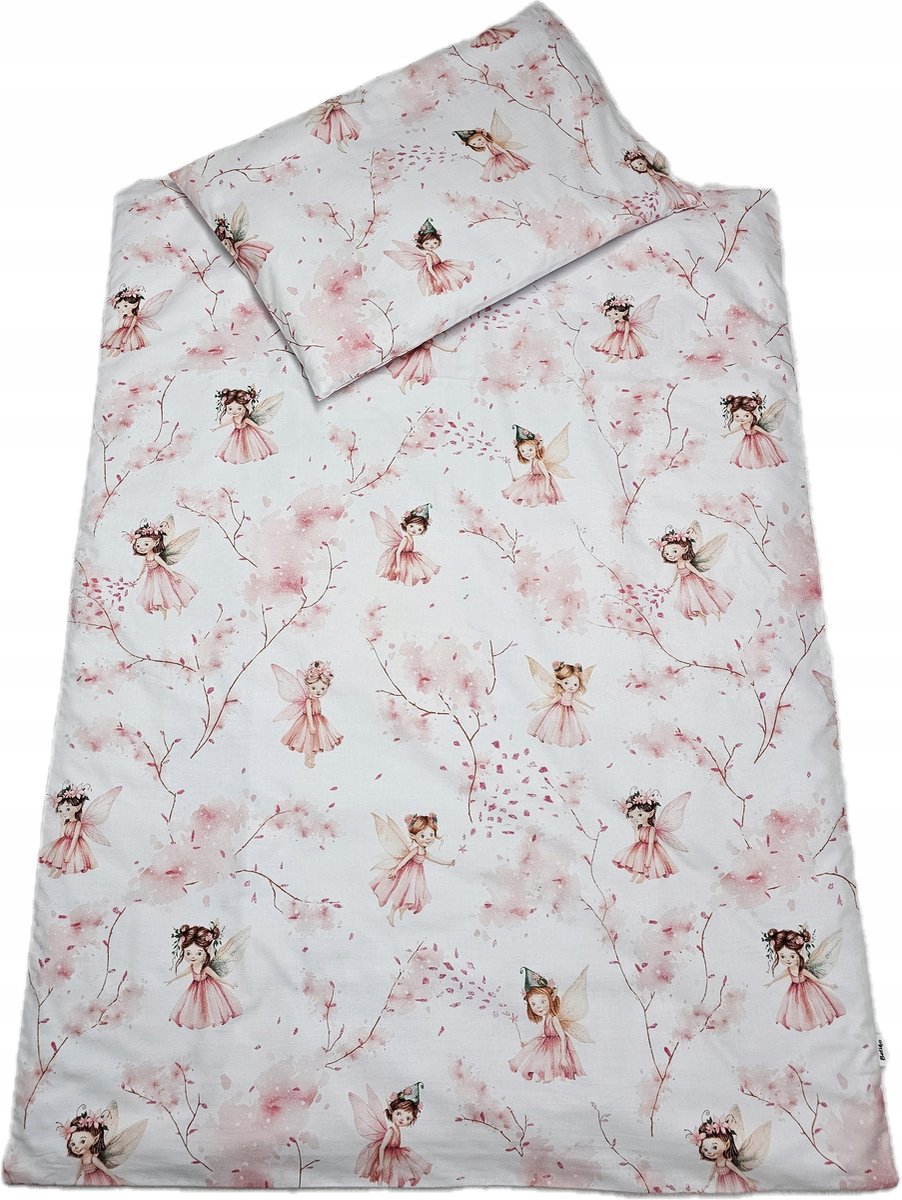 Betiko Kinderbeddengoed Katoen 100x135 cm Roze Tweezijdig