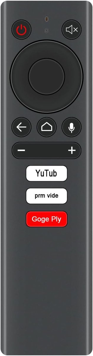 ALLIMITY Voice Remote Control Compatible with MECOOL Smart TV Box KM1 KM6-CLASSIC KD1 KM6-Deluxe KM9-PRO - ShopVlot
