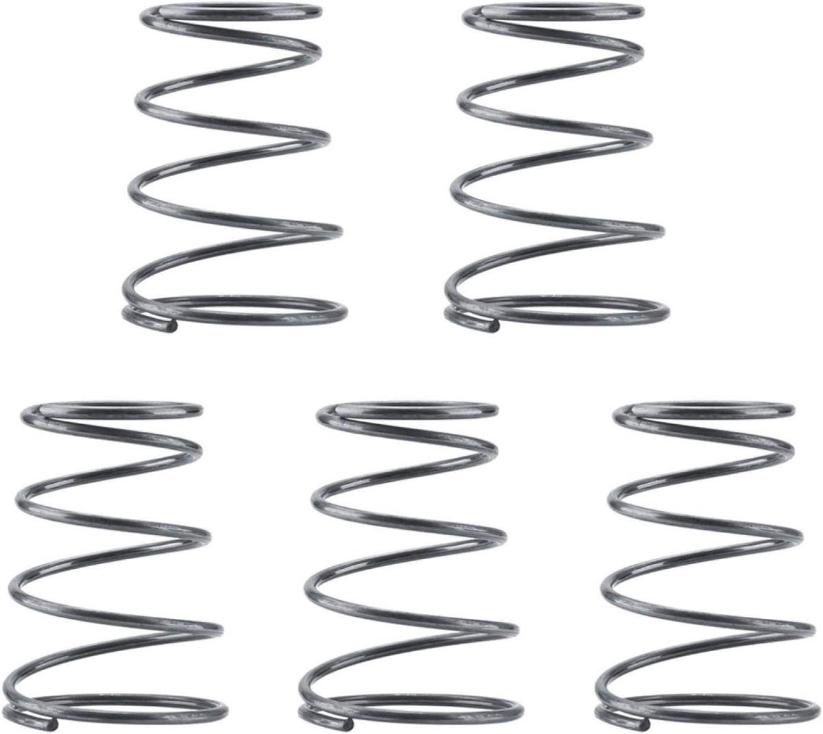 Trimmerveer Set - Vervangende Veren - Trimmer Onderhoud - Goede Flexibiliteit - 5-delig - Metaal