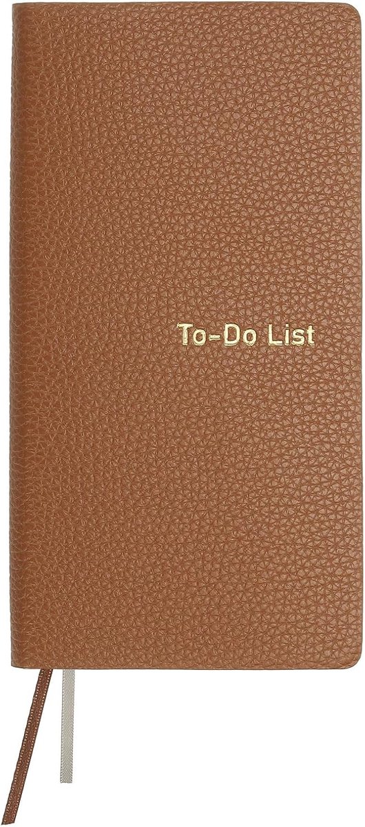 Lederen to do list notitieblokken, 160 pagina's 6,5 x 3,2 inch lederen dagelijkse planners om te doen lijst notebook voor zakelijk persoonlijke dagelijkse plannen planning planner notebook