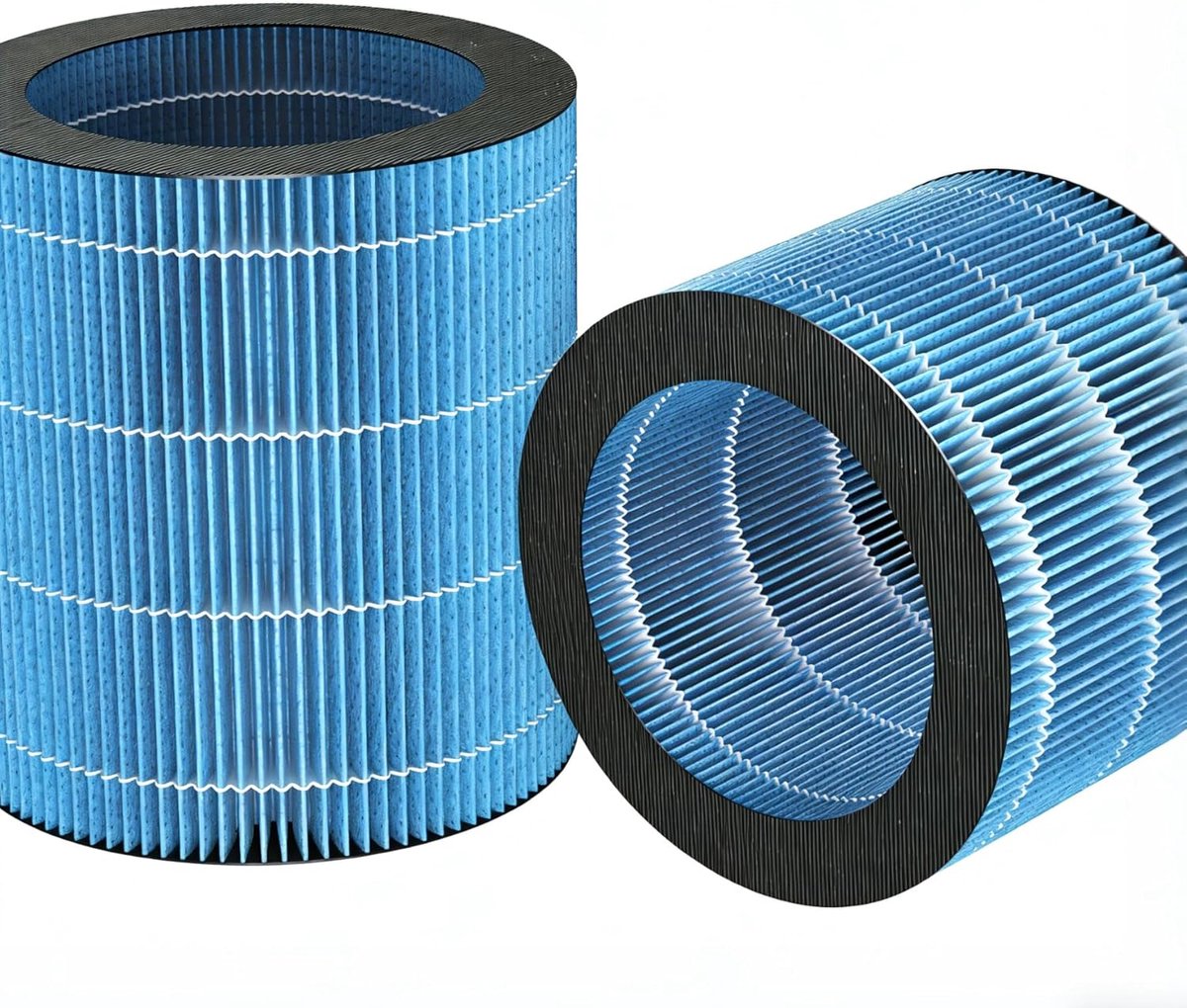 2 stuks vervangingsfilter Compatibel met Philips HU3916 HU3918 HU2716 HU2718, luchtreiniger AMF220/15, vervangt filter FY3446/30 FYM220/30, 3-laags luchtbevochtiger Duurzaam