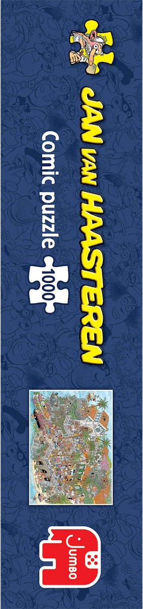 Jan van Haasteren Leve de Middellandse Zee! - Puzzel 1000 stukjes volwassenen - Legpuzzels — afbeelding 6