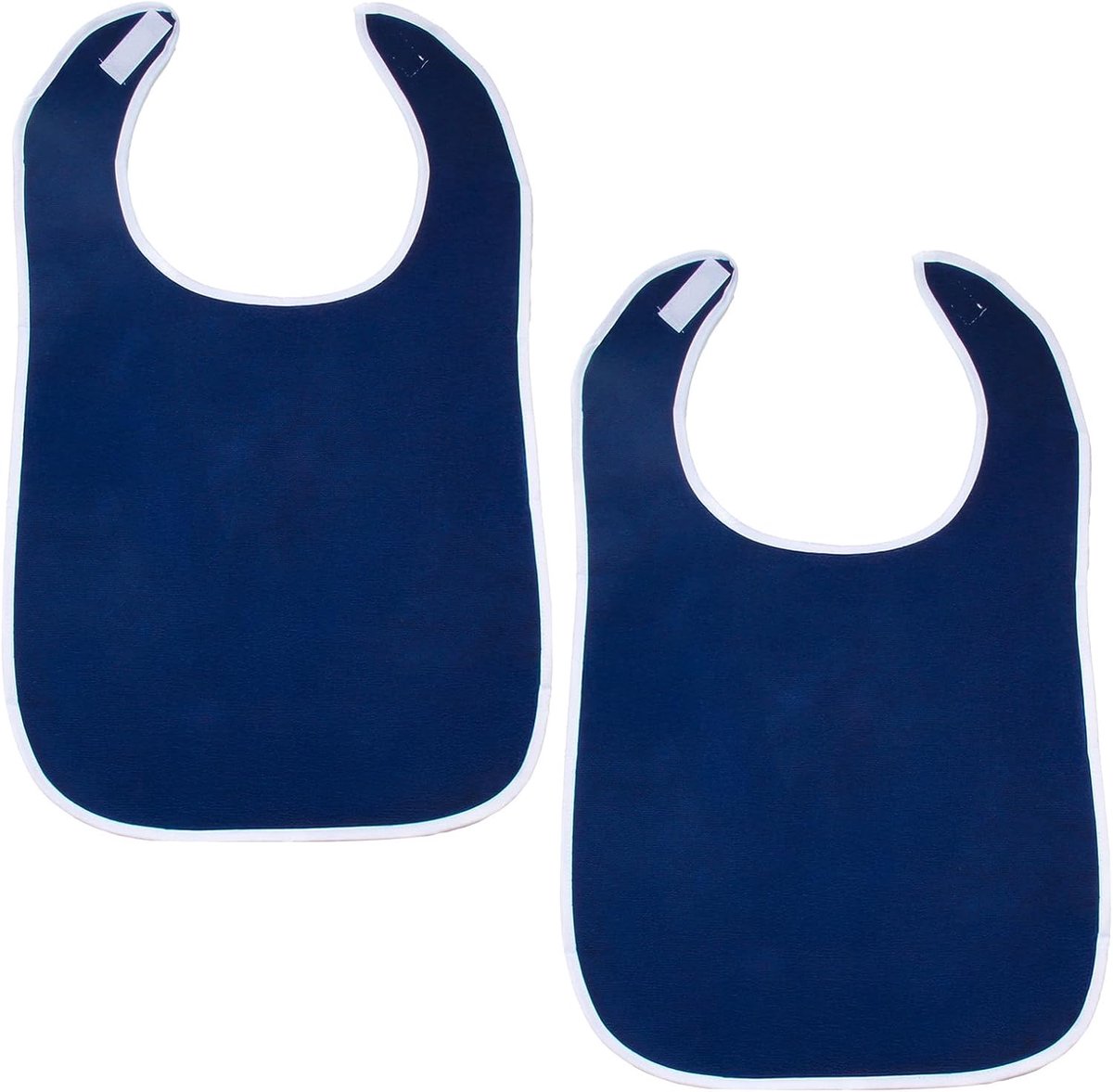 Waterdichte Volwassen Slabbetjes 72 x 44 cm - Herbruikbare Kledingbeschermer - Met Sluiting - Ideaal voor Senioren - ShopVlot