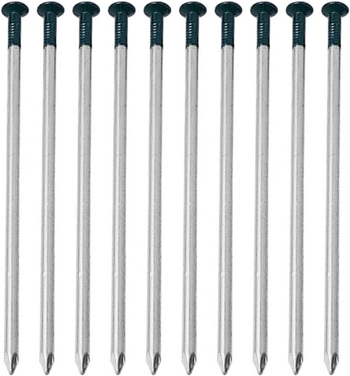 Kunstgrasnagels 60 stuks - 5 mm x 150 mm - verzinkt staal - duurzame gazonbevestiging - SnelShoppen