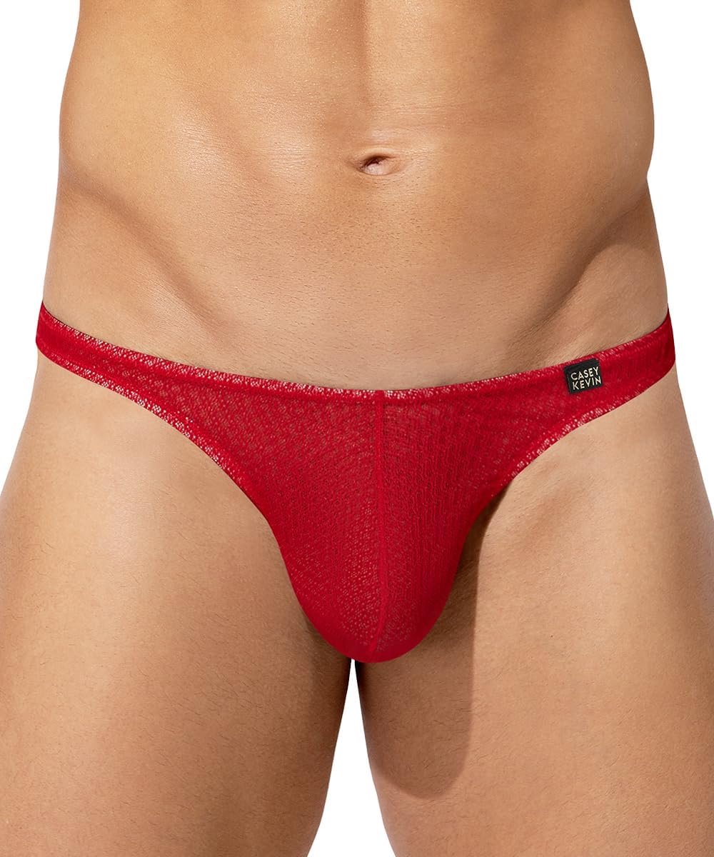 Heren thong transparant mesh - ademend en elastisch - voor dag en nacht gebruik - SnelShoppen