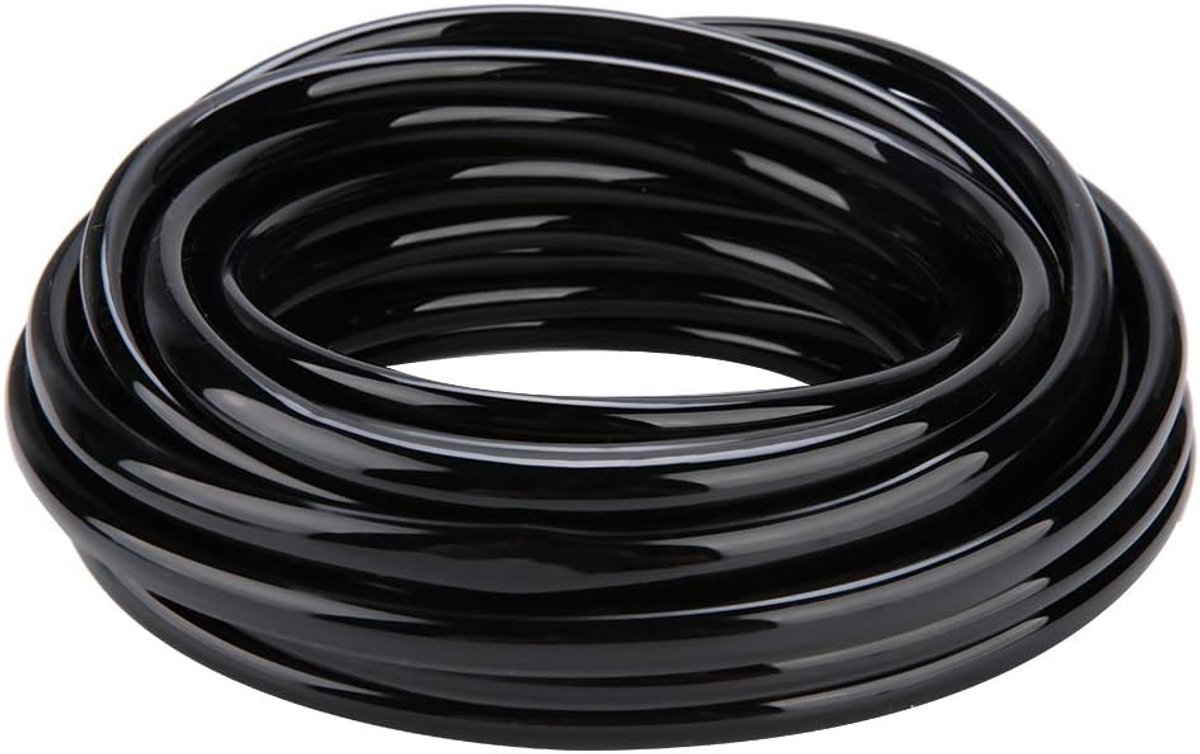 Bewateringsslang - Tuinslang PVC - Tuin Irrigatie - Vernevelende Sproeikop - 10 meter - Zwart – foto 7