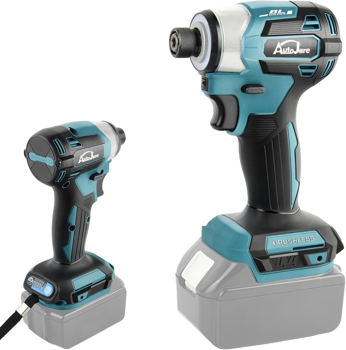 Accuschroefmachine brushless - compatibel met Makita 18 V - krachtige motor - ideaal voor precisiewerk - SnelShoppen