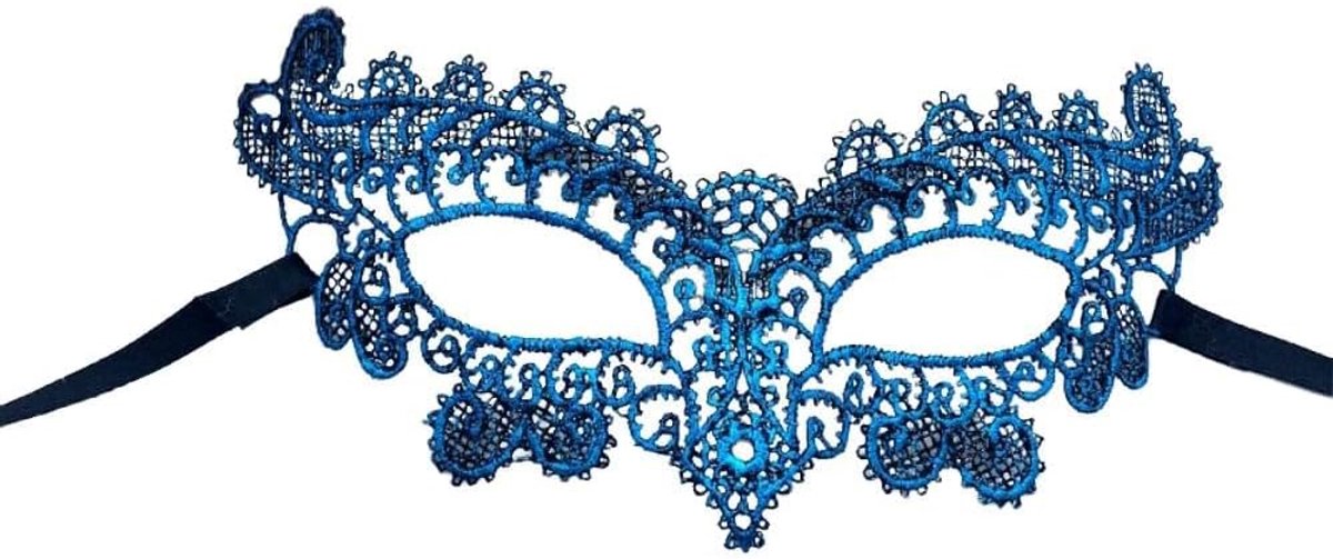 Venetiaans gezichtsmasker voor mannen en vrouwen - sexy oogmasker - kantmasker - perfect voor carnaval - SnelShoppen