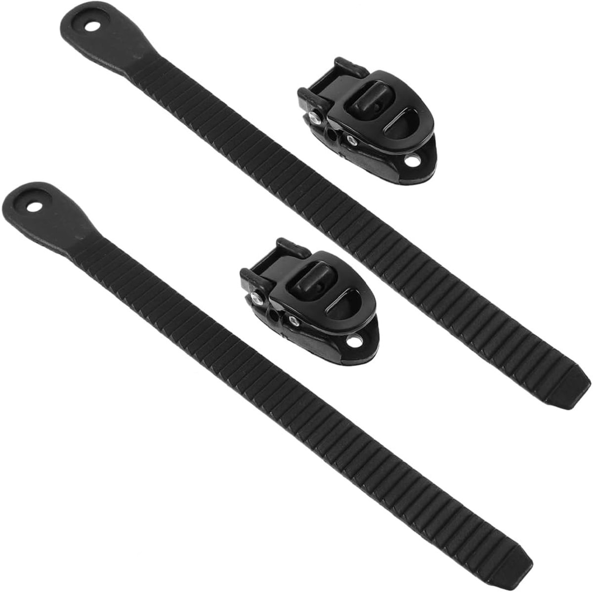 2 set rolschaatsen, gespriem met schroeven, verwisselbare gespriemen voor skateschoenen, verstelaccessoires (21 x 1,5 cm)